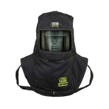 *75 Cal Premium, Ultralight Arc Flash Suit Set PLUS Hood Ventilation System and Hood Lamp and Escape Strap