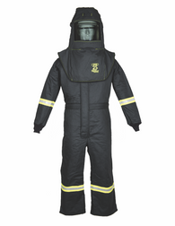TCG25 Series Arc Flash Hood & Coverall Suit Set