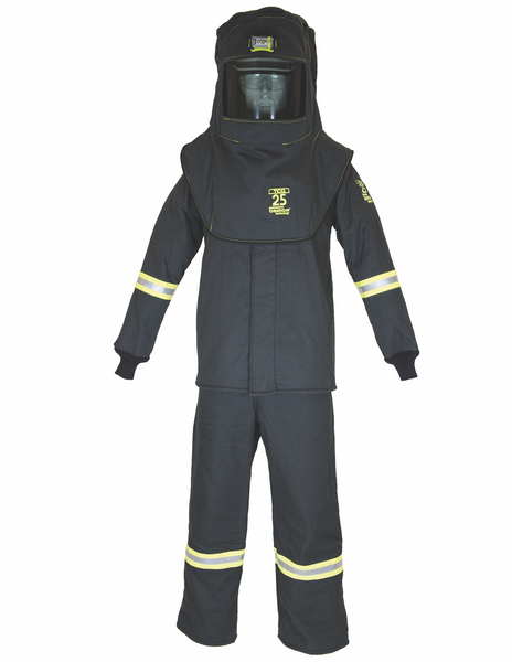 TCG25™ Series Arc Flash Hood, Coat, & Bib Suit Set