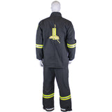 *40 Cal Premium, Ultralight Arc Flash Suit Set PLUS Hood Ventilation System and Hood Lamp and Escape Strap