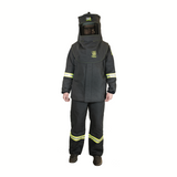 TCG100 Series Arc Flash Hood, Coat w/Escape Strap, & Bib Suit Set