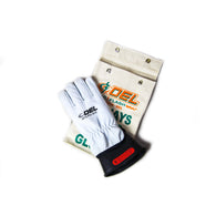 Insulated Electrical Rubber Glove Kit - Class 0 (1,000V)